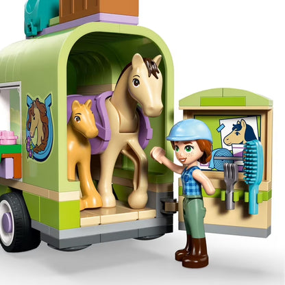 LEGO Friends Horse & Baby Foal Trailer Building Set, 279 pc.
