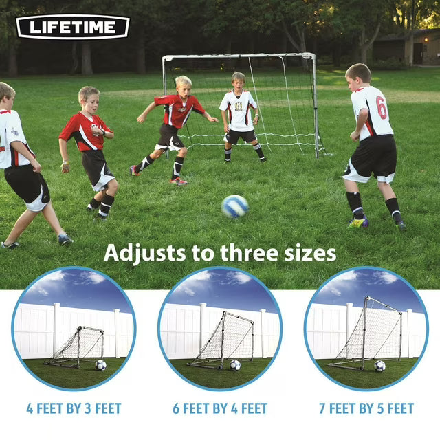 Adjustable Size Portable Soccer Goal