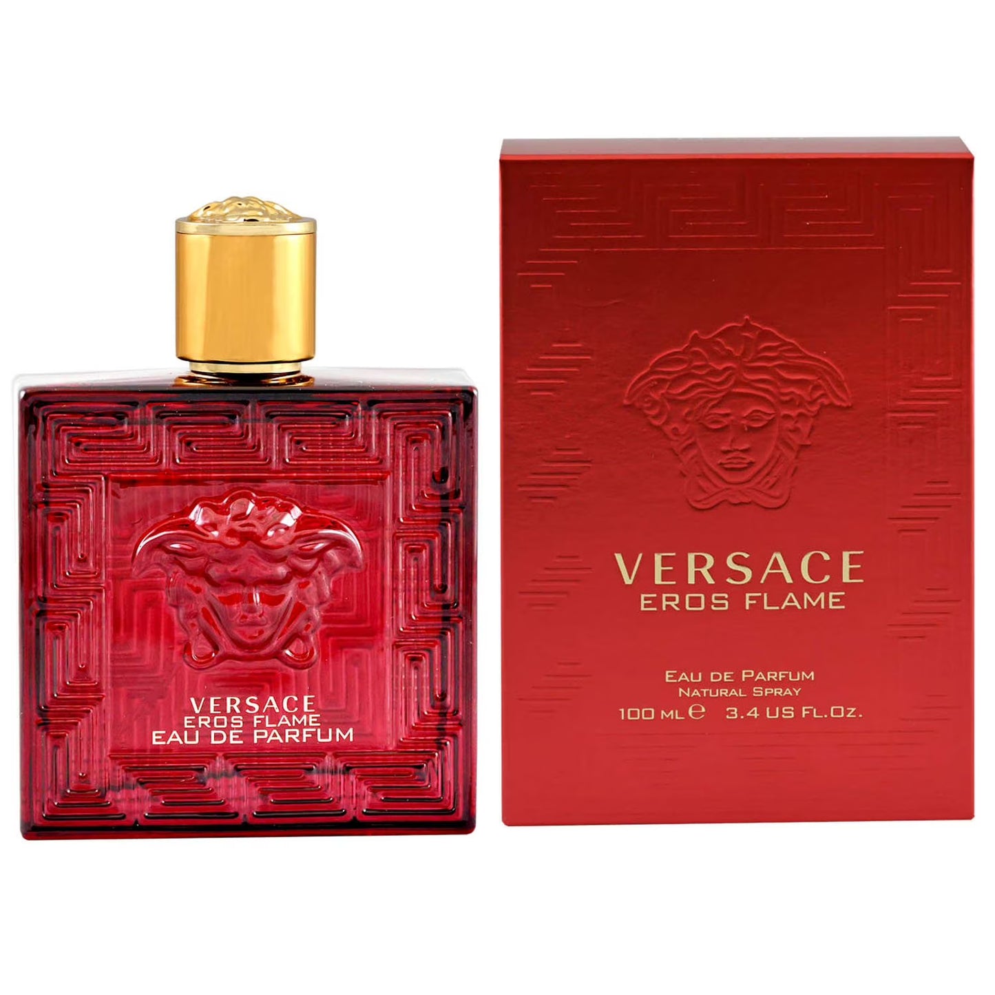 Versace Eros Flame Eau De Parfum Spray 3.4 fl. oz.
