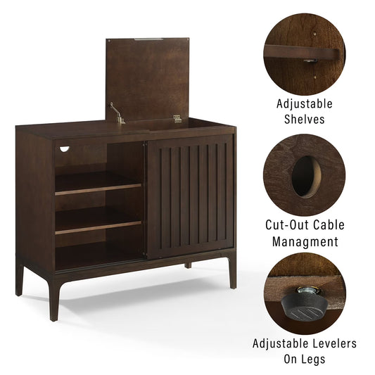 Asher Record Storage Sideboard