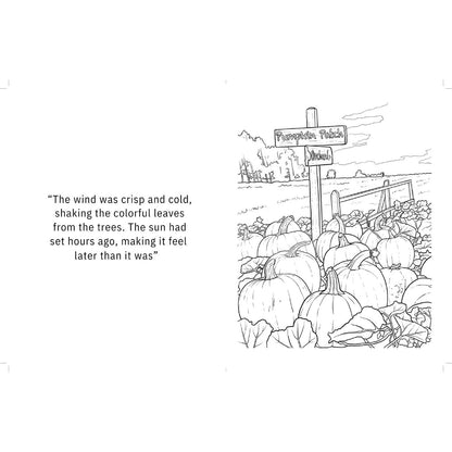 The Pumpkin Spice Coloring Book, Paperback