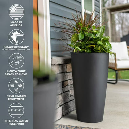 Tall Round Planter