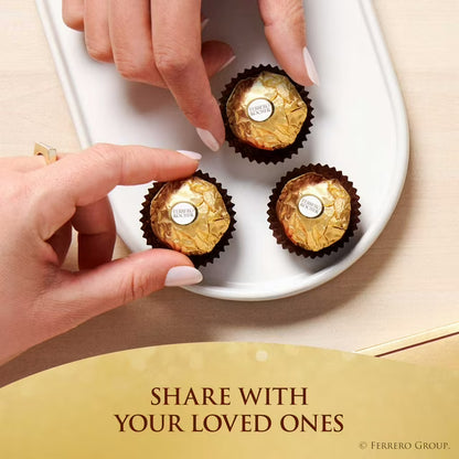 Ferrero Rocher Premium Milk Chocolate Hazelnut, 48 ct.