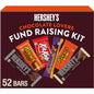 Chocolate Lovers Candy Bars, Variety Pack, Full Size, 52 pk.