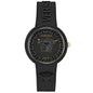 Medusa Pop Swiss Quartz Black Silicone Watch, 39mm