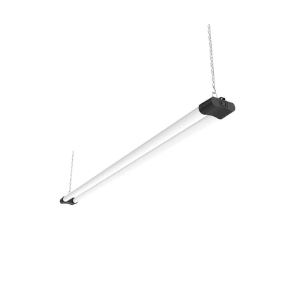 LED Shop Light 4FT. 40W Dual Tube Lightweight Inline Switch 2-Pack