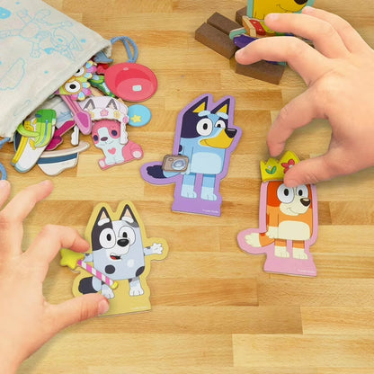 Wooden Magnetic Playset