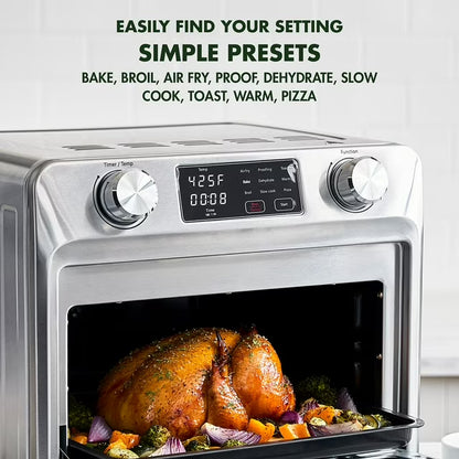 Bistro Stainless Steel 9-in-1 Air Fry Oven