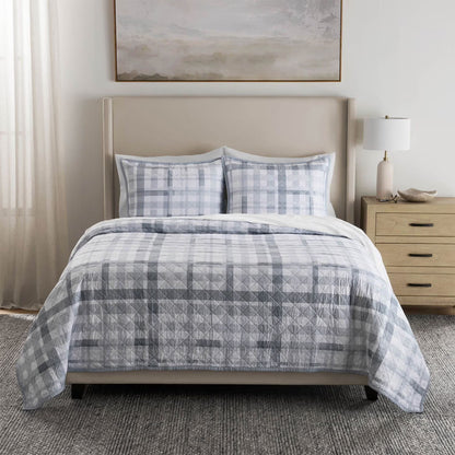 3-Piece Printed Quilt Sets, Assorted Sizes