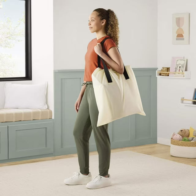 Cream Indoor Double Arch Bounce House