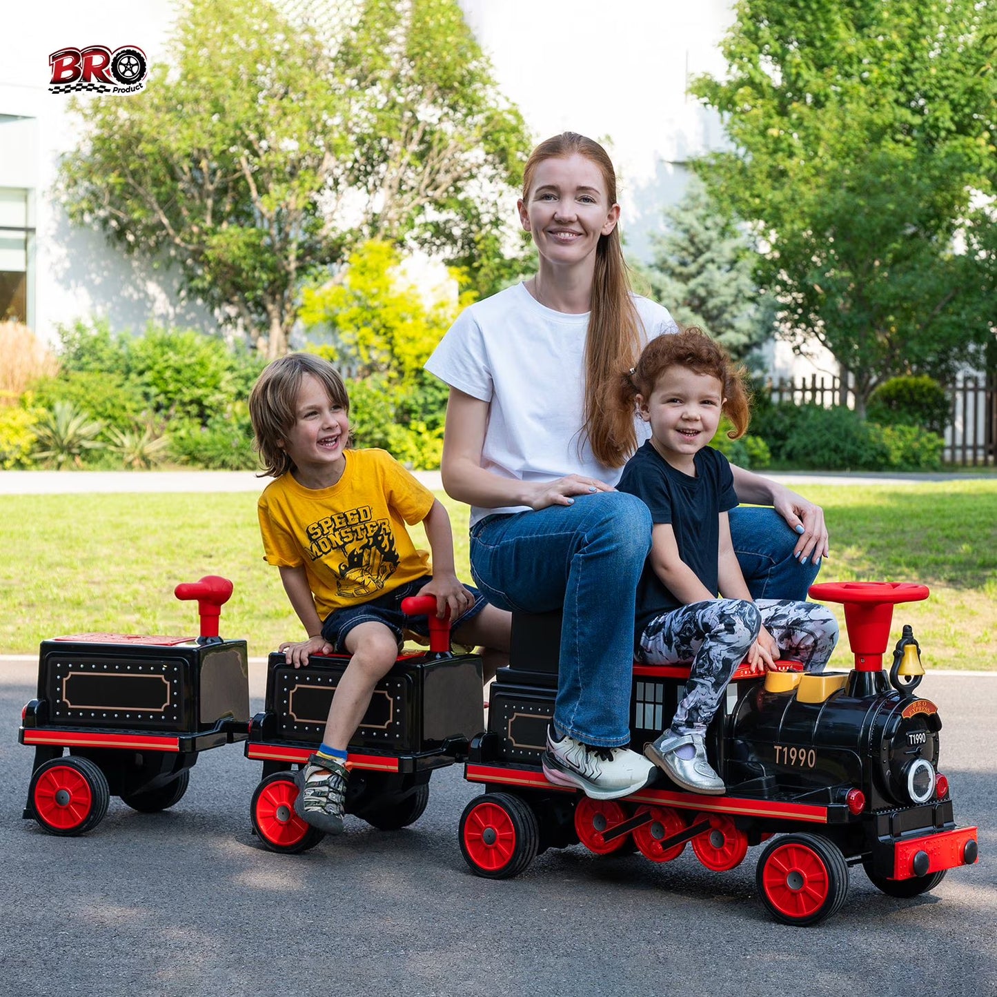 Train Kids 12 Volt Ride-On