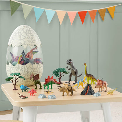 Dino Egg Bucket, 60 pc