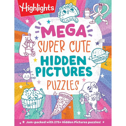 Mega Super Cute Hidden Pictures Puzzles, Paperback