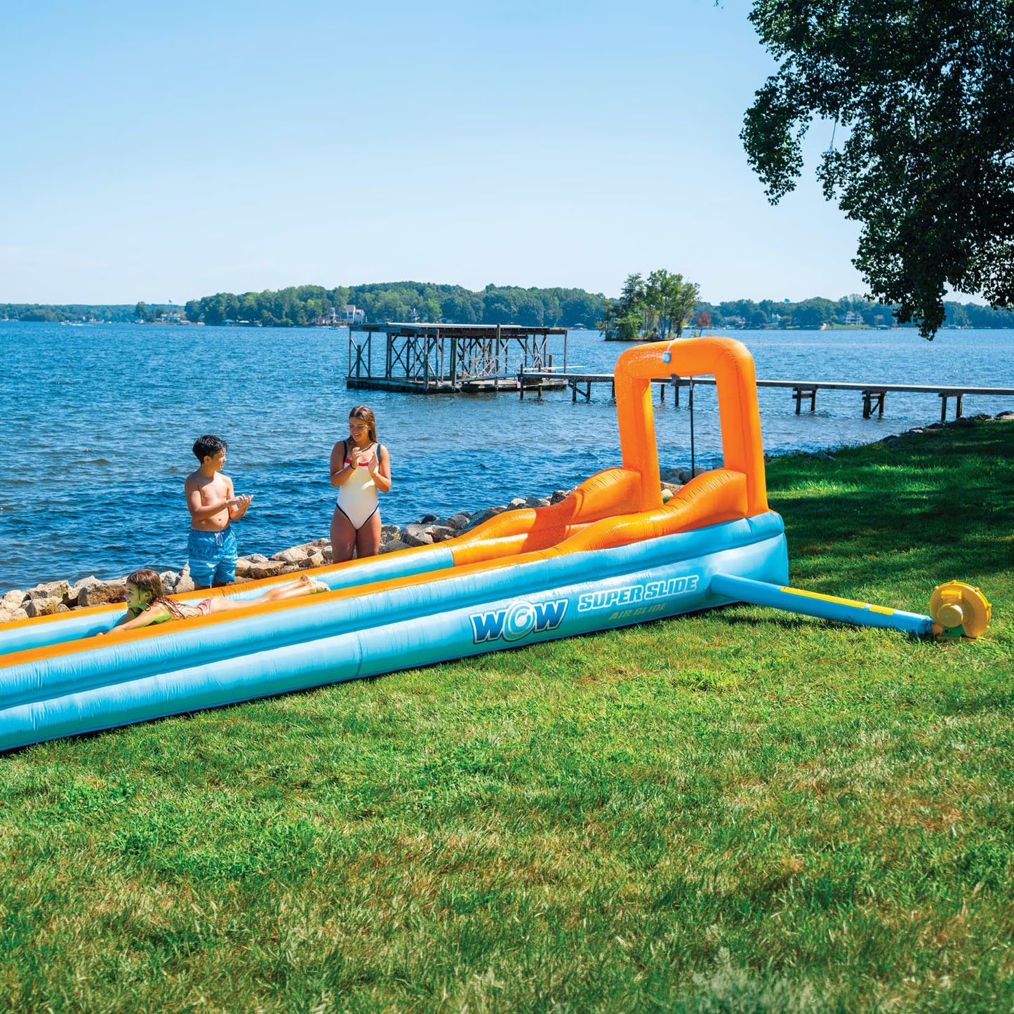 WOW Sports 30 ft Super Slide Air Glide