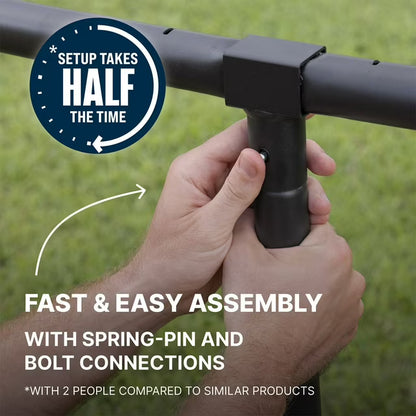 15' Xtreme Air Trampoline with 2-in-1 Game Set