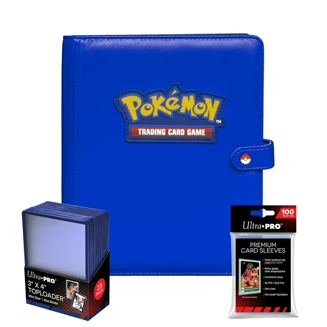Pokemon Snap Binder and Card Protection Bundle by Ultra Pro
