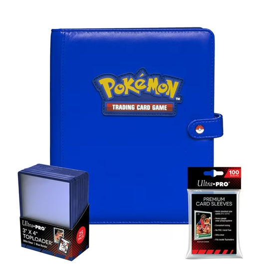 Pokemon Snap Binder and Card Protection Bundle by Ultra Pro