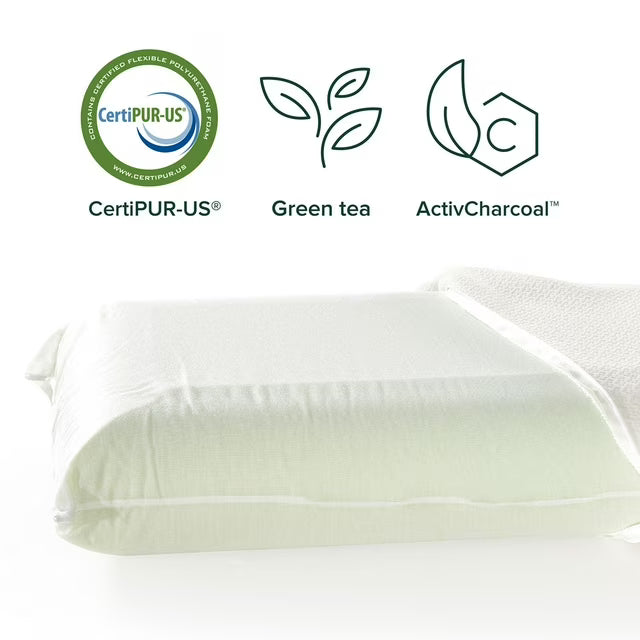 Night Therapy Memory Foam Pillow With Tencel Cover