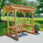 Callahan Cedar Pergola Swing