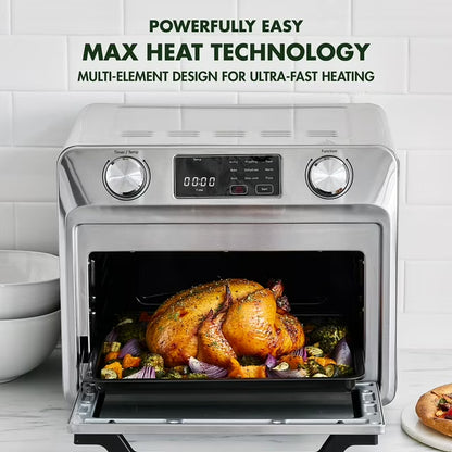 Bistro Stainless Steel 9-in-1 Air Fry Oven