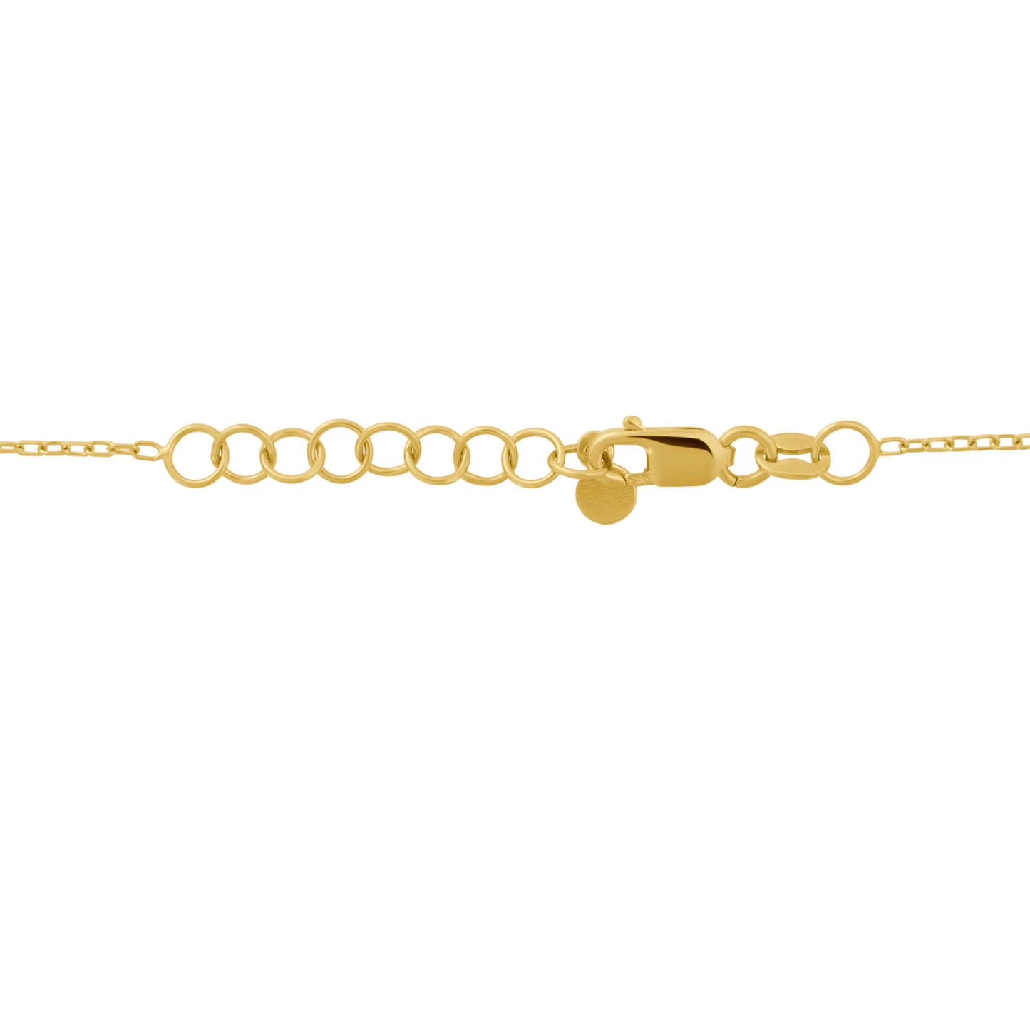 Multi-Gemstone Station Bracelet in 14K Gold