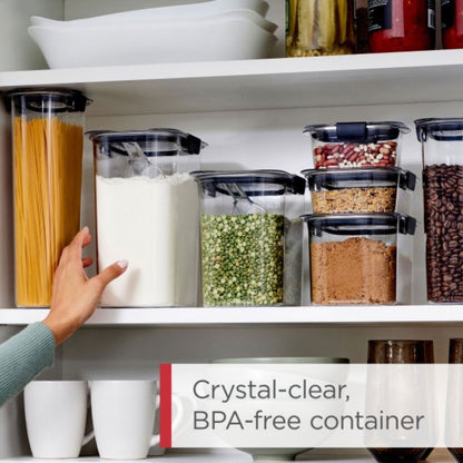 Rubbermaid Brilliance 24-Piece Pantry Food Storage Set
