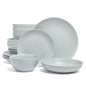Over&Back 16-Piece Coupe Stoneware Dinnerware Set