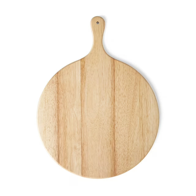 Rubber Wood Charcuterie Boards, Set of 2