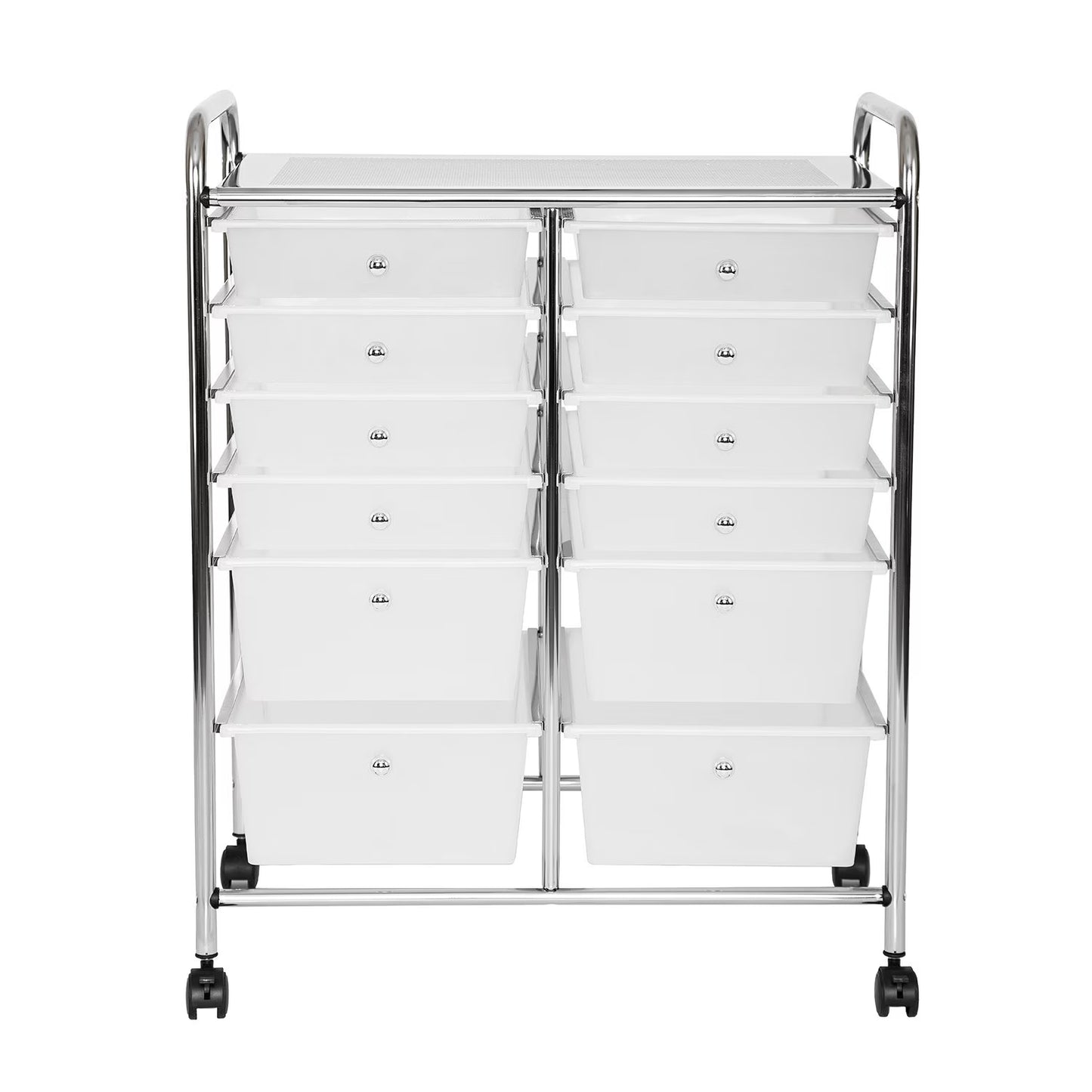 12-Drawer Rolling Organizer Cart
