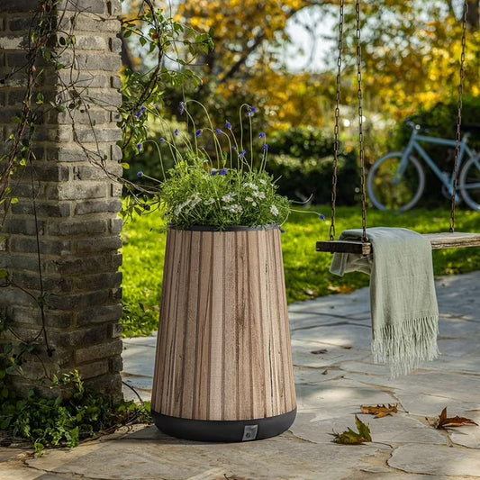 20" Resin Round Conic Tall Planter