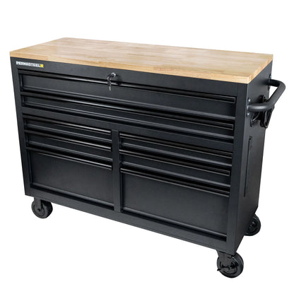 D 8-Drawer Mobile Workbench - Permasteel 46in. W x 18in.