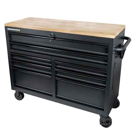 D 8-Drawer Mobile Workbench - Permasteel 46in. W x 18in.