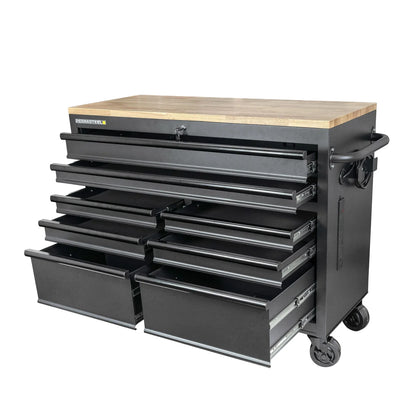 D 8-Drawer Mobile Workbench - Permasteel 46in. W x 18in.
