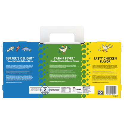 Cat Treats Variety Pack, 16 oz., 3 tubs