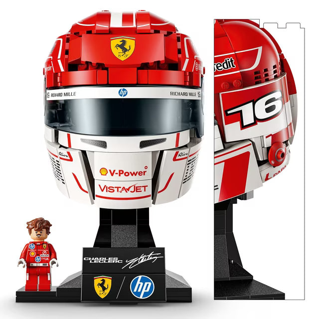 LEGO Editions Scuderia Ferrari HP Charles Leclerc Helmet, 886 pc.