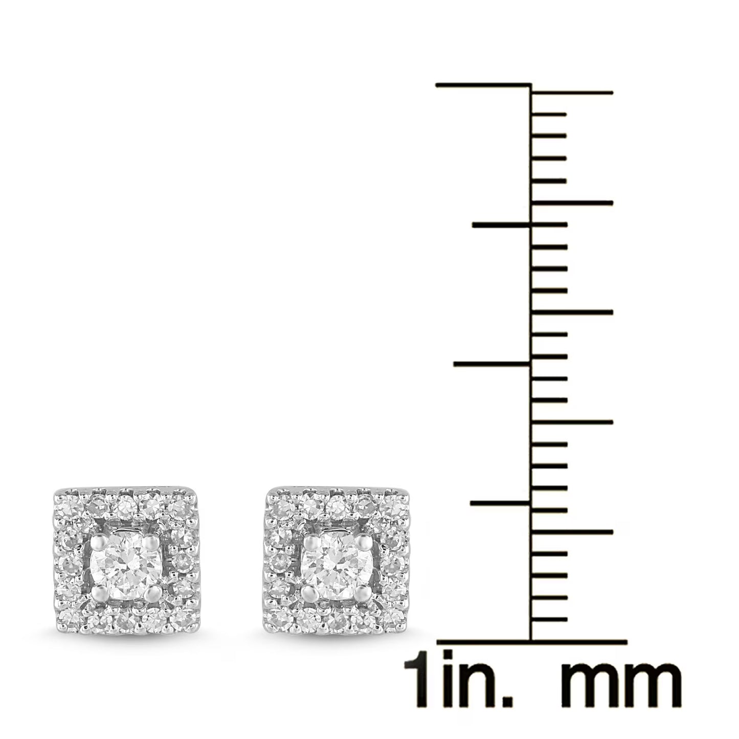 0.25 CT. T.W. Diamond Stud Earrings in 14K Gold