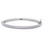 Italian High Polished Bangle in Sterling Silver