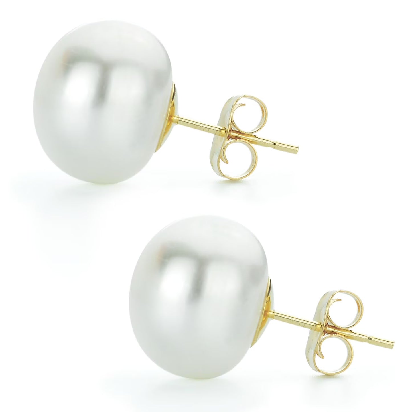 11-12mm Pearl Station Necklace and Stud Earring Set