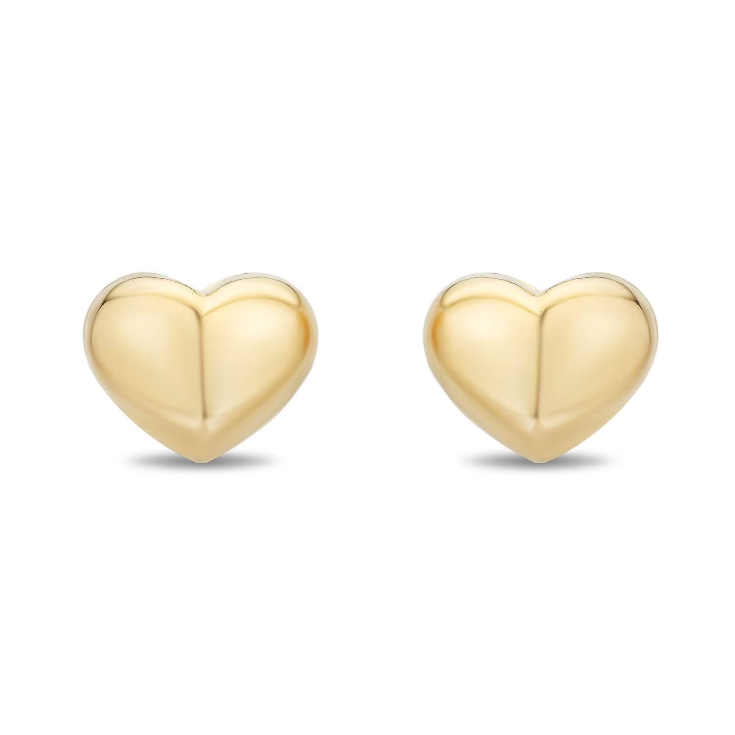 Neuhardt Bold Heart Earrings in 18K Gold Vermeil