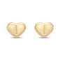 Neuhardt Bold Heart Earrings in 18K Gold Vermeil