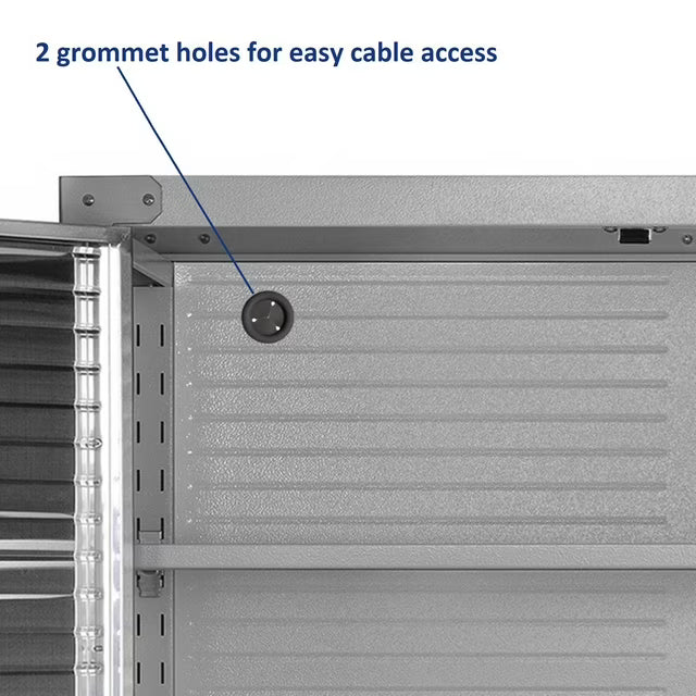 Storage Cabinet with Bottom Drawer