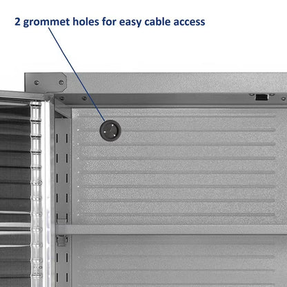 Storage Cabinet with Bottom Drawer