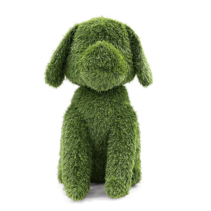 Charlie The Dog 27'' Artificial Turf Topiary
