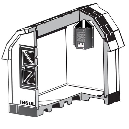 Central Heater for Dog Palace and CRB Palace Dog Houses