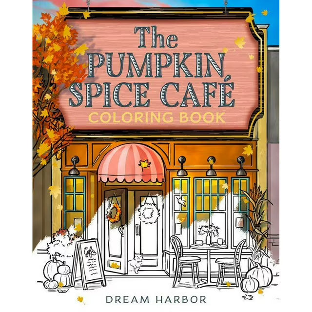 The Pumpkin Spice Coloring Book, Paperback