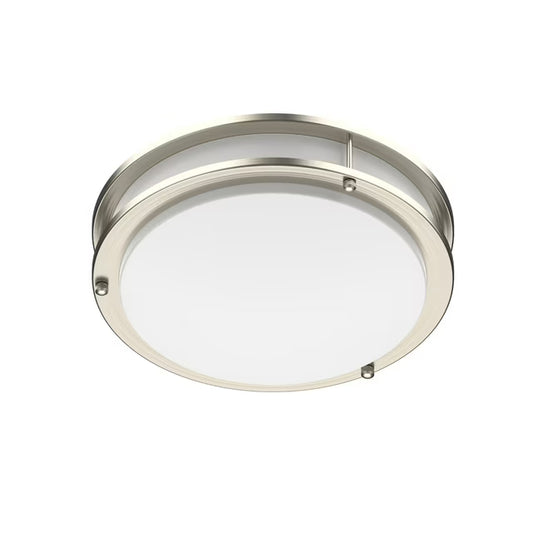 Ceiling Light Double Ring Flush Mount 12" 5CCT 2-Pack