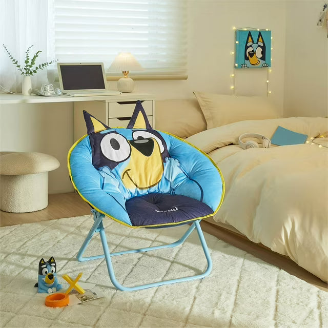 27" Kids Saucer Chair with Durable Steel Frame