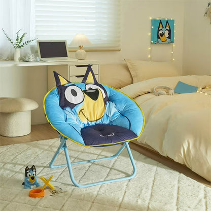 27" Kids Saucer Chair with Durable Steel Frame