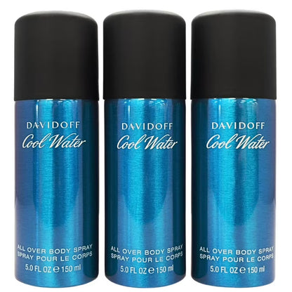 Cool Water Body Spray, 5.0 oz, 3 pk