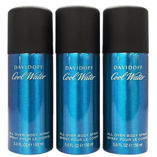 Cool Water Body Spray, 5.0 oz, 3 pk